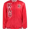 Kappa Alpha Psi Krimson 3-Letter Satin Jacket