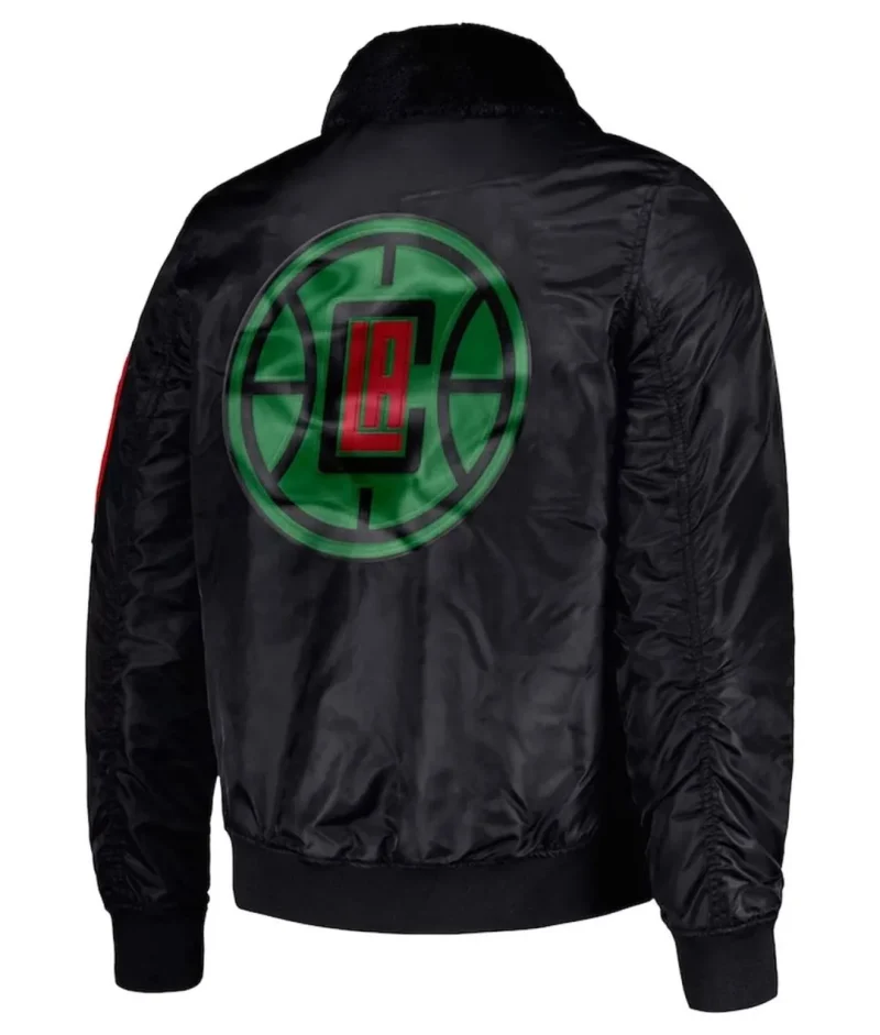 LA Clippers Ty Mopkins Black Jacket