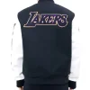 Logo Blended Los Angeles Lakers Varsity Jacket