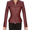 Doctor Who Martha Jones Burgundy Jacket