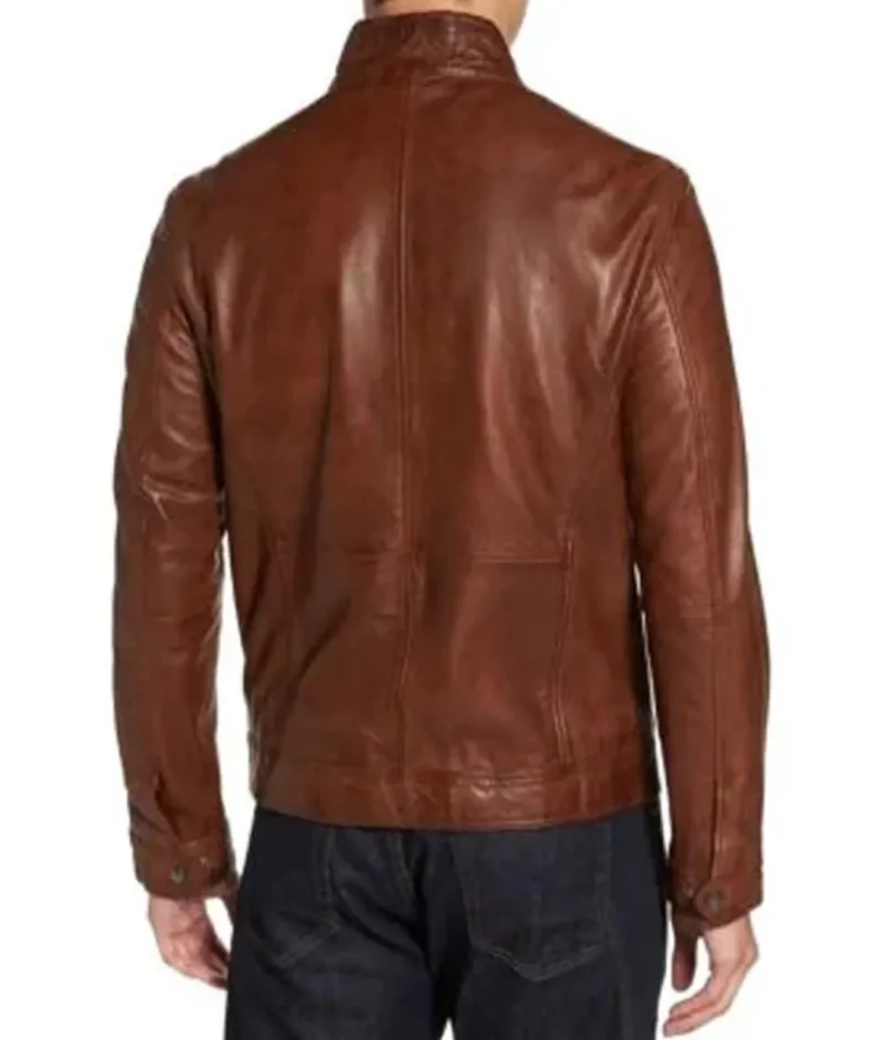 Men’s Missani Brown Leather Jacket