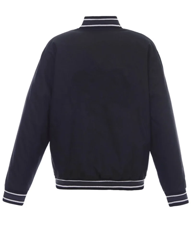 Navy Detroit Pistons Poly Twill Jacket