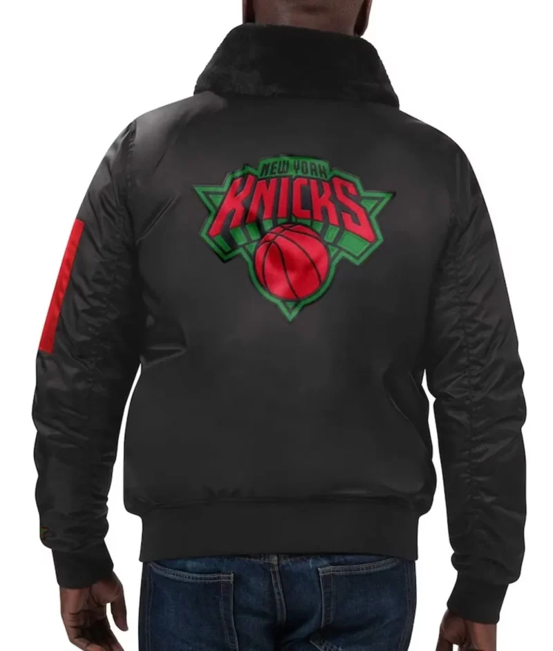 New York Knicks Ty Mopkins Black Jacket