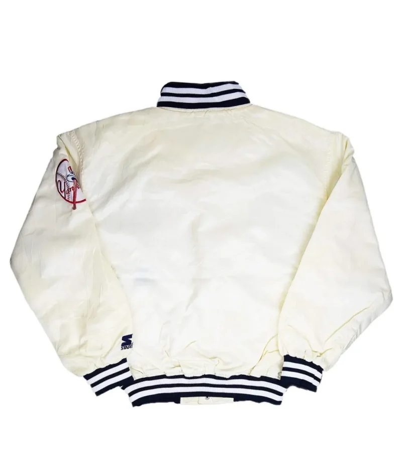 New York Yankees 90s White Jacket