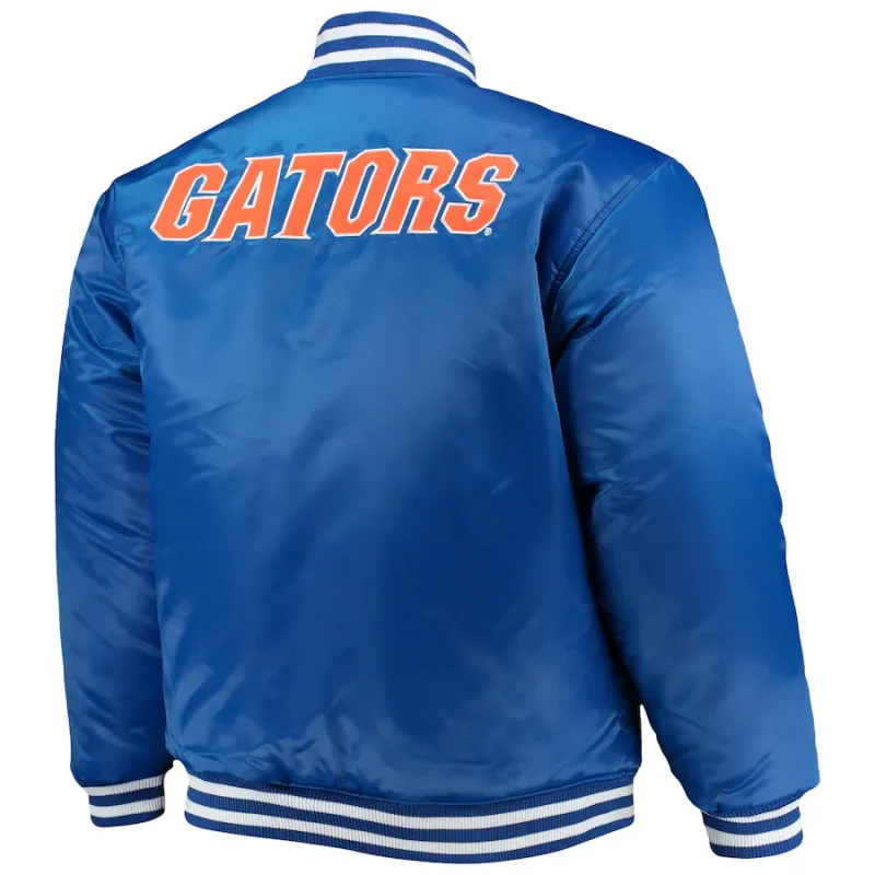 Men’s Royal/Orange Florida Gators Satin Jacket
