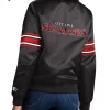 Ottawa Senators Striped Black Satin Jacket