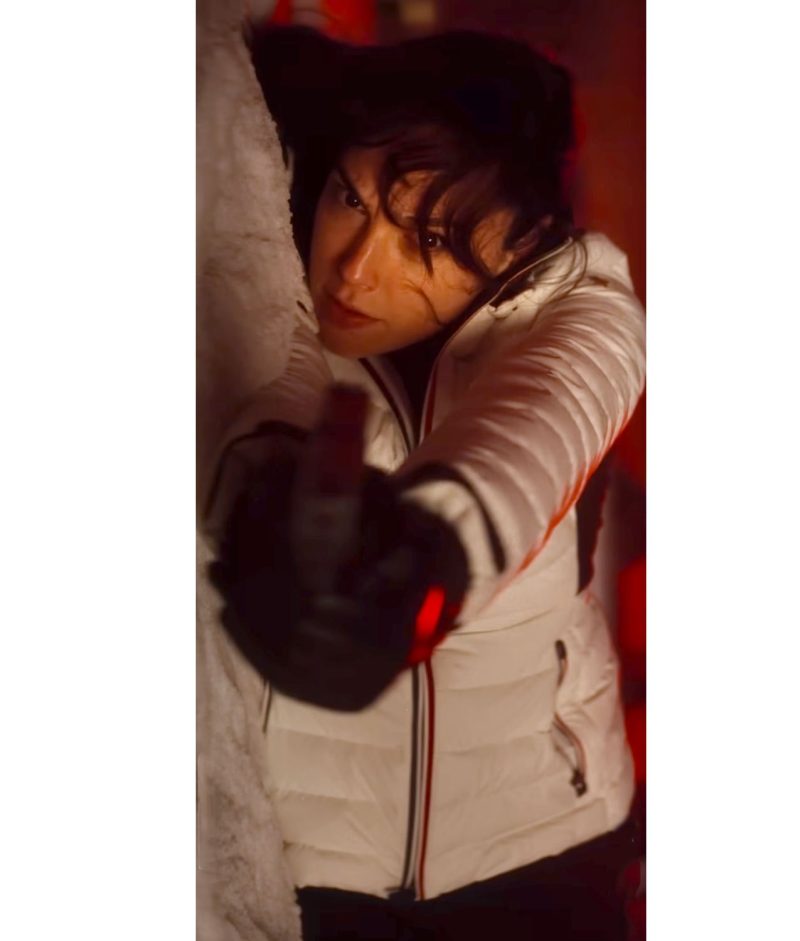 Gal Gadot Heart of Stone Puffer Jacket