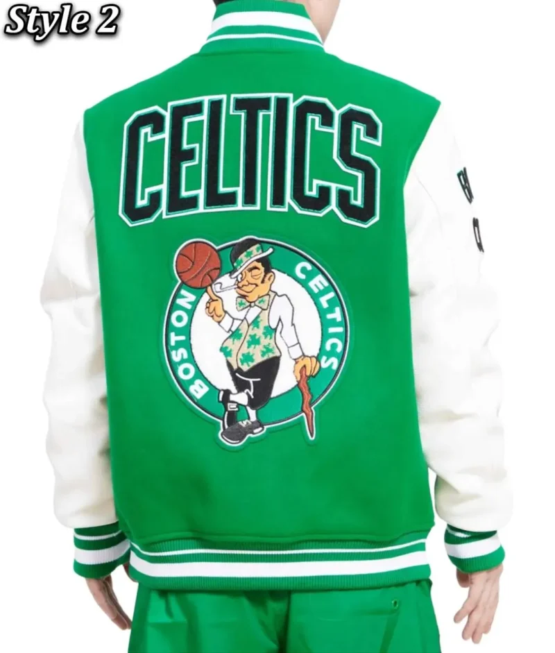 Boston Celtics Retro Classic Varsity Jacket