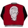 Revenge Autumn Skeleton Varsity Jacket