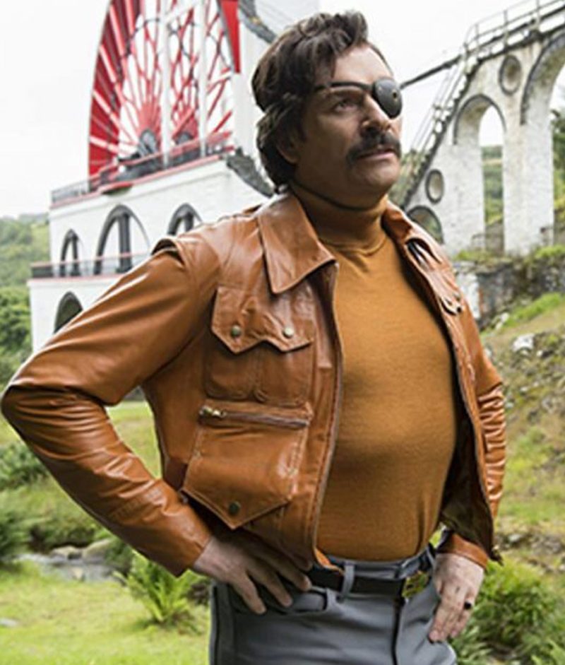 Mindhorn Julian Barratt Leather Jacket