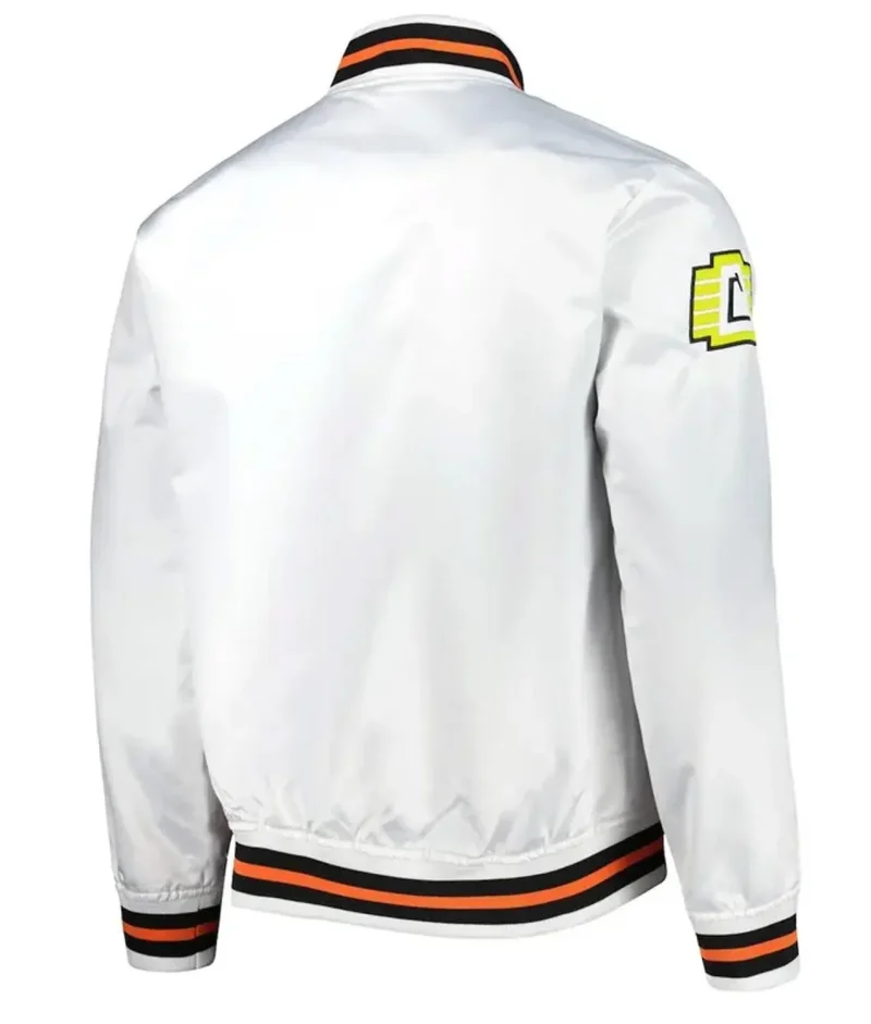 White San Jose Earthquakes City Satin Jacket