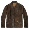 Skyfall James Bond Brown Leather Jacket