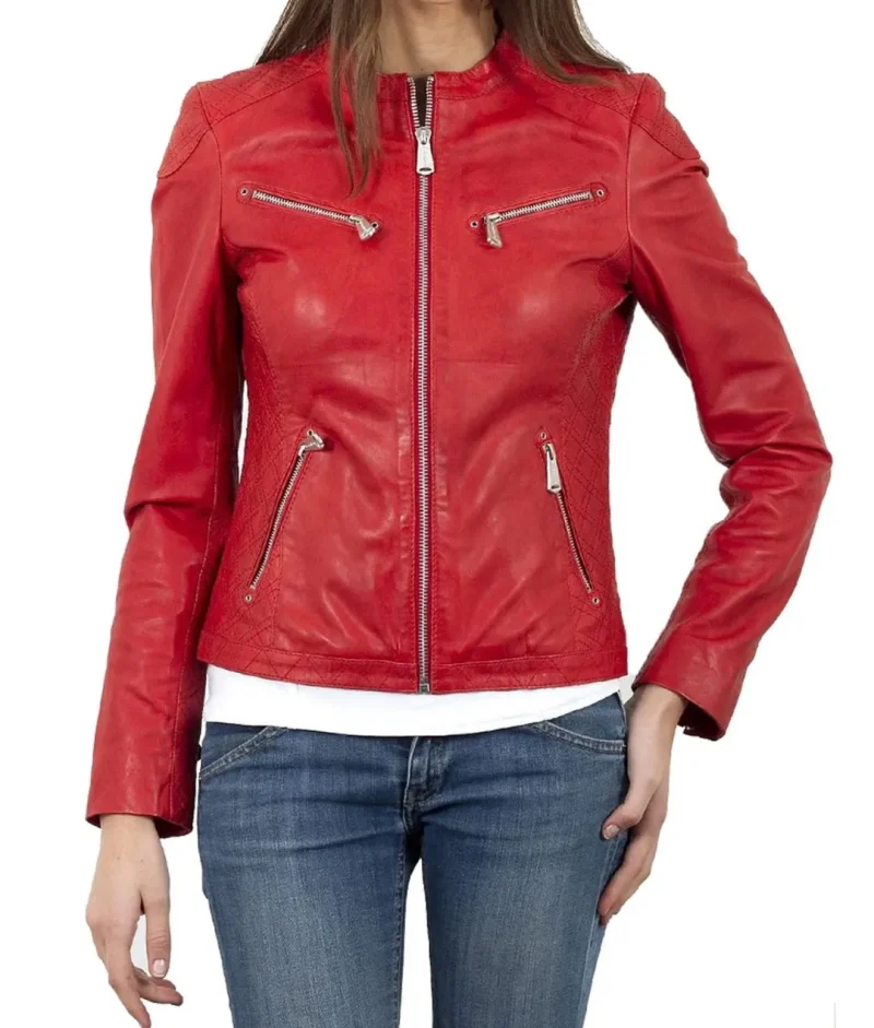 Black Mirror S06 Anjana Vasan Leather Jacket