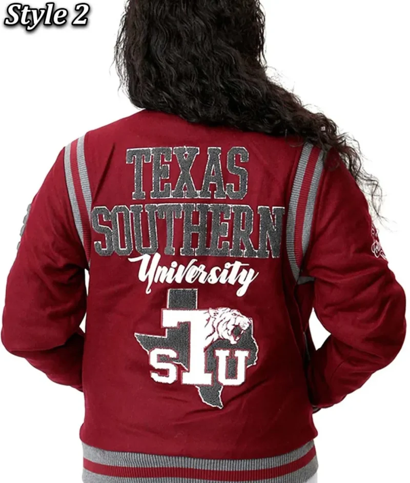 TSU Varsity Maroon Jacket