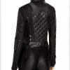 Women’s Moto Leather & Mesh Jacket
