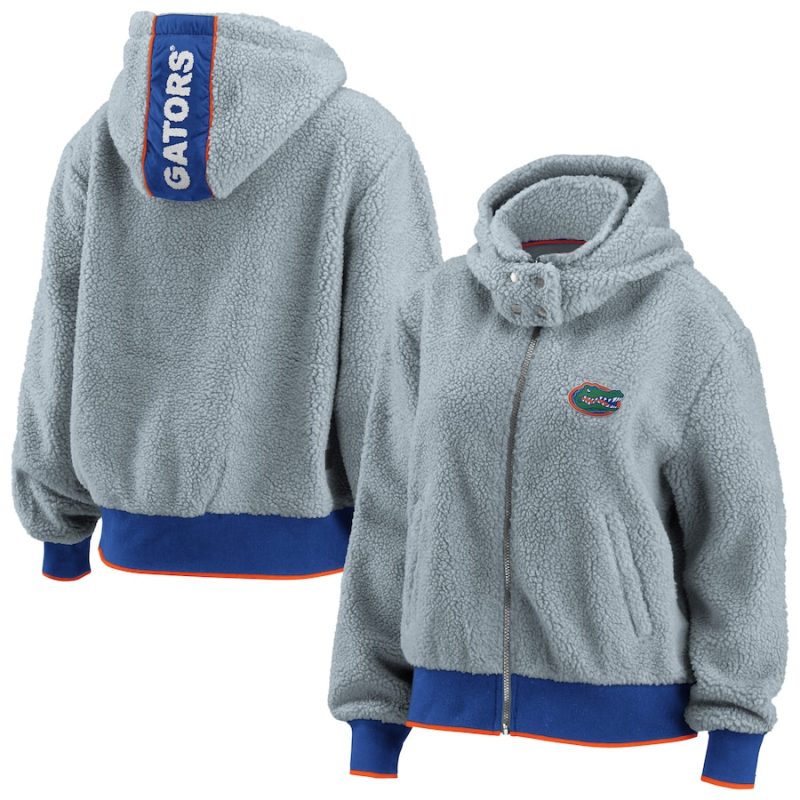 Women’s Erin Andrews Gray Florida Gators Hoodie