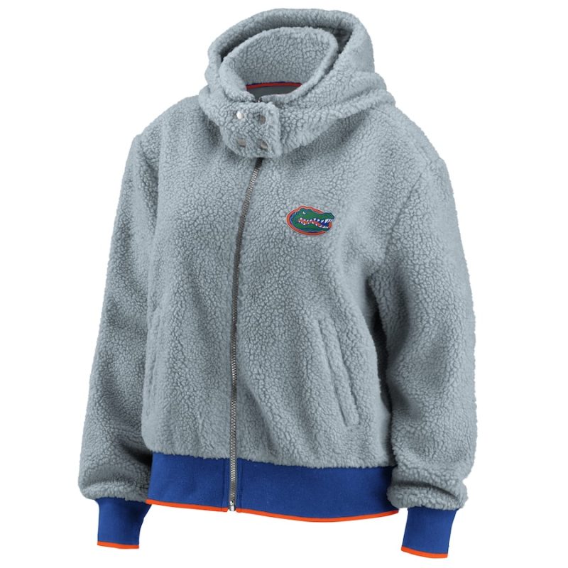 Women’s Erin Andrews Gray Florida Gators Hoodie