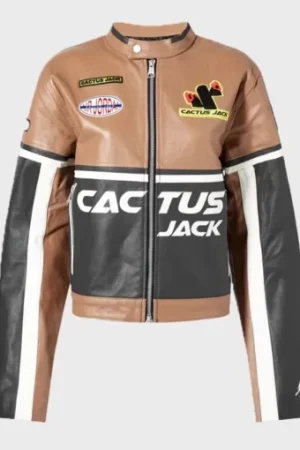 Cactus Jack Leather Jacket