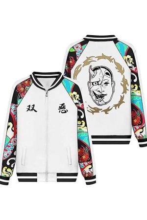 White Angry Tokyo Revengers Jacket