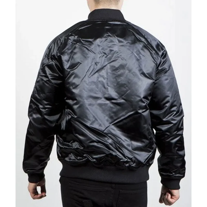 Boston Celtics Black Tonal Satin Jacket