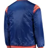 Cleveland Cavaliers Blue Enforcer Satin Jacket