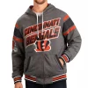 Gray Cincinnati Bengals Extreme Hoodie