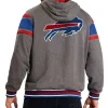 Gray Buffalo Bills Extreme Hoodie