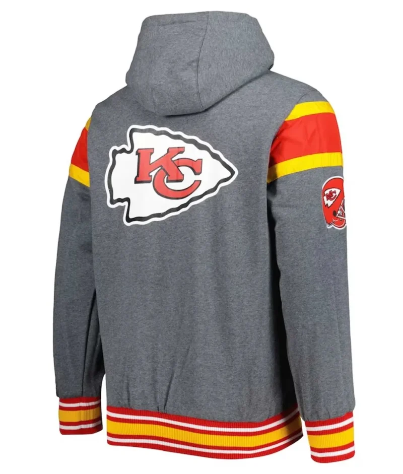 Gray Kansas City Chiefs Extreme Hoodie