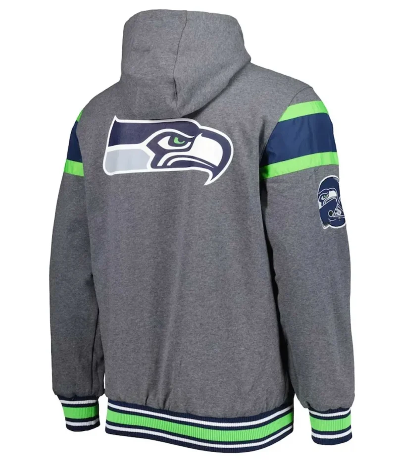 Gray Seattle Seahawks Extreme Hoodie