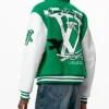Green Louis Vuitton Varsity Jacket