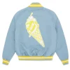 Light Blue BBC ICECREAM Baseball Jacket