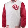 The Legend Oklahoma Sooners White and Crimson Jacket