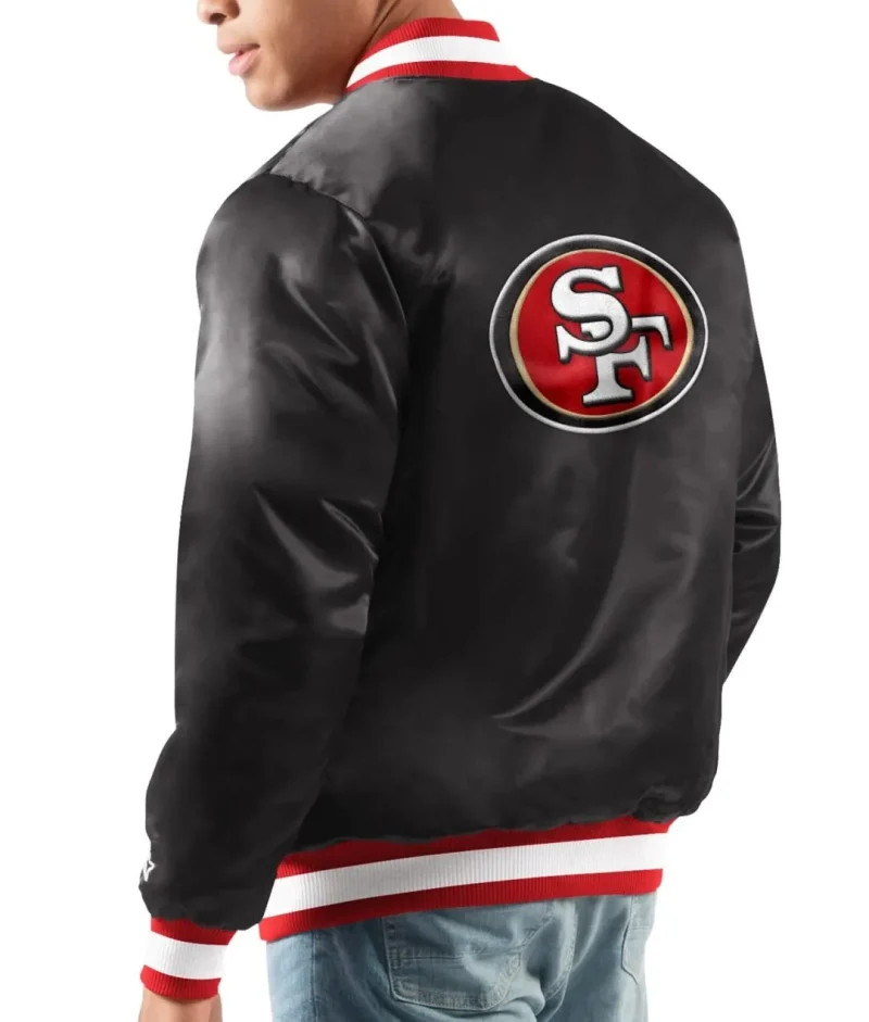San Francisco 49ers Ace Satin Jacket