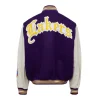 Lakers Wool & Leather Varsity Jacket