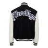 Brooklyn Nets Wool & Leather Varsity Jacket