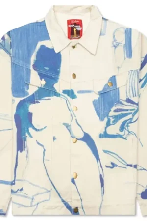 1989 Bedroom Painting Denim Jacket