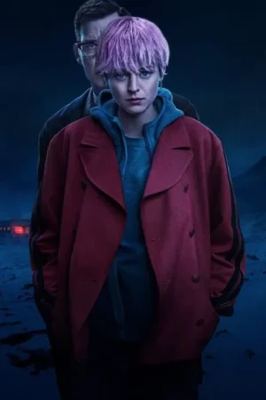 A Murder At The End Of The World S01 Darby Hart Coat