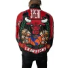 Chicago Bulls 3-Peat Championship Genuine Leather Jacket