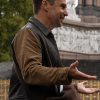 Argylle 2024 Sam Rockwell Leather Jacket