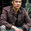 Nick Clark Fear the Walking Dead S04 Brown Jacket