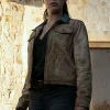 Alicia Clark Fear the Walking Dead S06 Brown Jacket