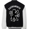 Sacramento Kings Wool & Leather Jacket