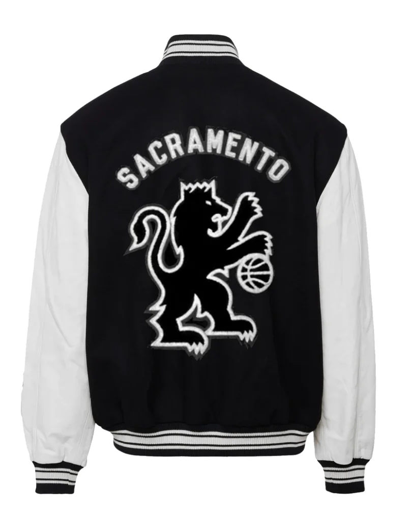 Sacramento Kings Wool & Leather Jacket