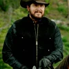 Cole Hauser Yellowstone Rip Wheeler Black Vest
