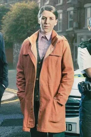 The Tower Gemma Whelan Orange Coat