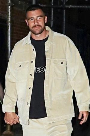 Travis Kelce Corduroy Jacket