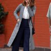 Wilderness 2023 Jenna Coleman Grey Coat