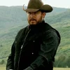 Cole Hauser Yellowstone Rip Wheeler Black Vest