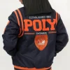 Baltimore Polytechnic Institute Navy Varsity Wool Jacket