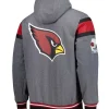 Gray Arizona Cardinals Extreme Hoodie
